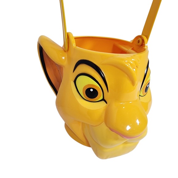 Disney The Lion King Simba Halloween Candy Popcorn Bucket Pail Holder‎ - Picture 2 of 6